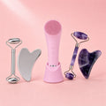 Glow Reset Kit: Cleansing Brush + Ice Roller + Gua Sha Set