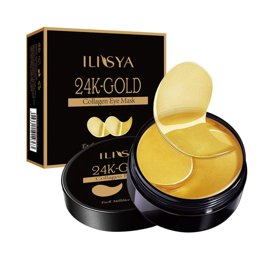 ILISYA 24K Gold Collagen Eye Masks (30 Pairs) - She Glow