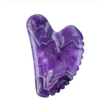 She Glow Amethyst Gua Sha & Roller Set - She Glow